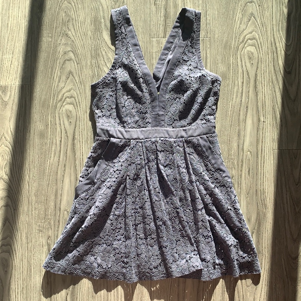 FREE PEOPLE floral mini dress